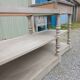 Grand meuble style drapier en bois et zinc