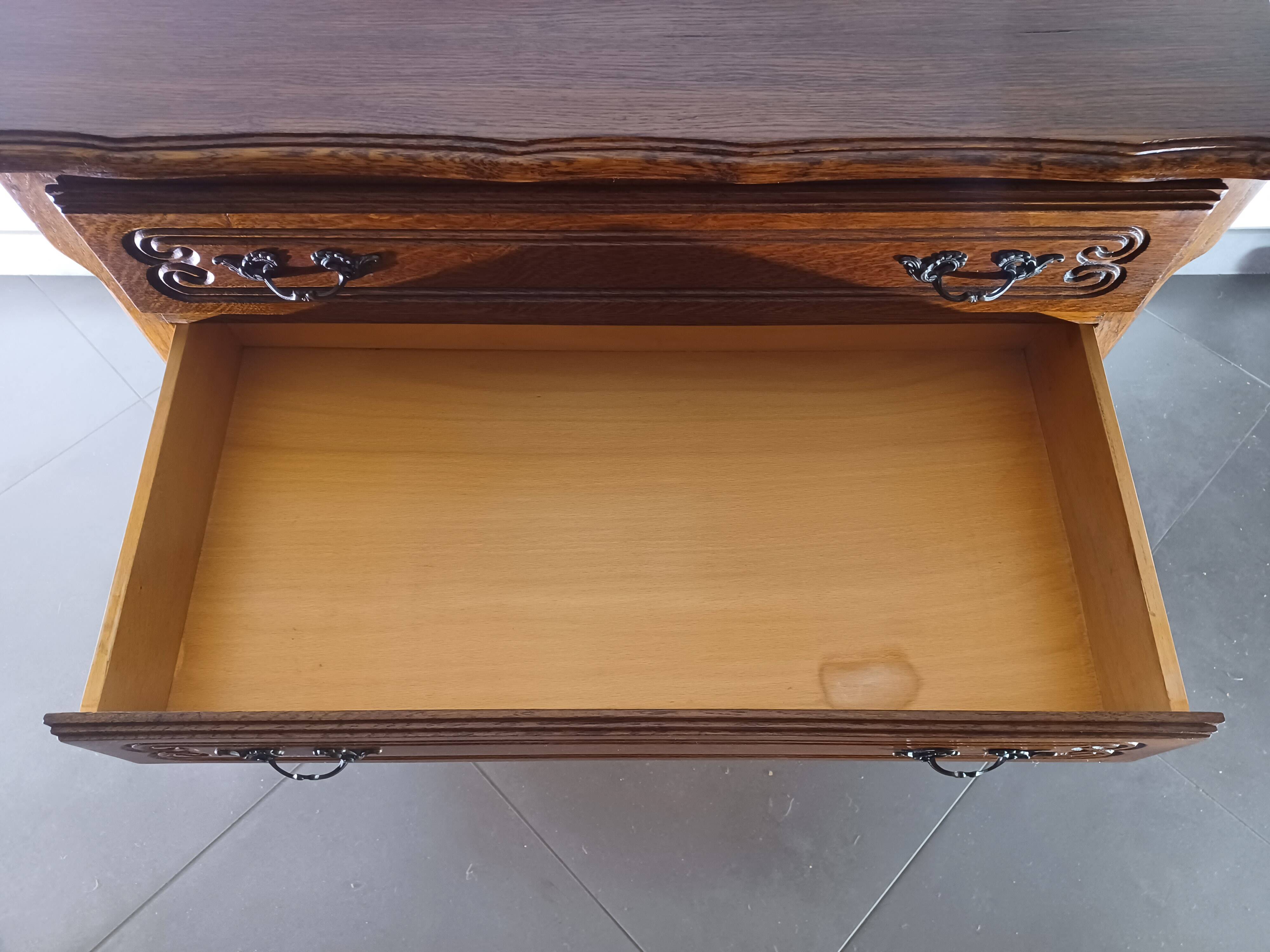 Louis XV style four-drawer chest of drawers