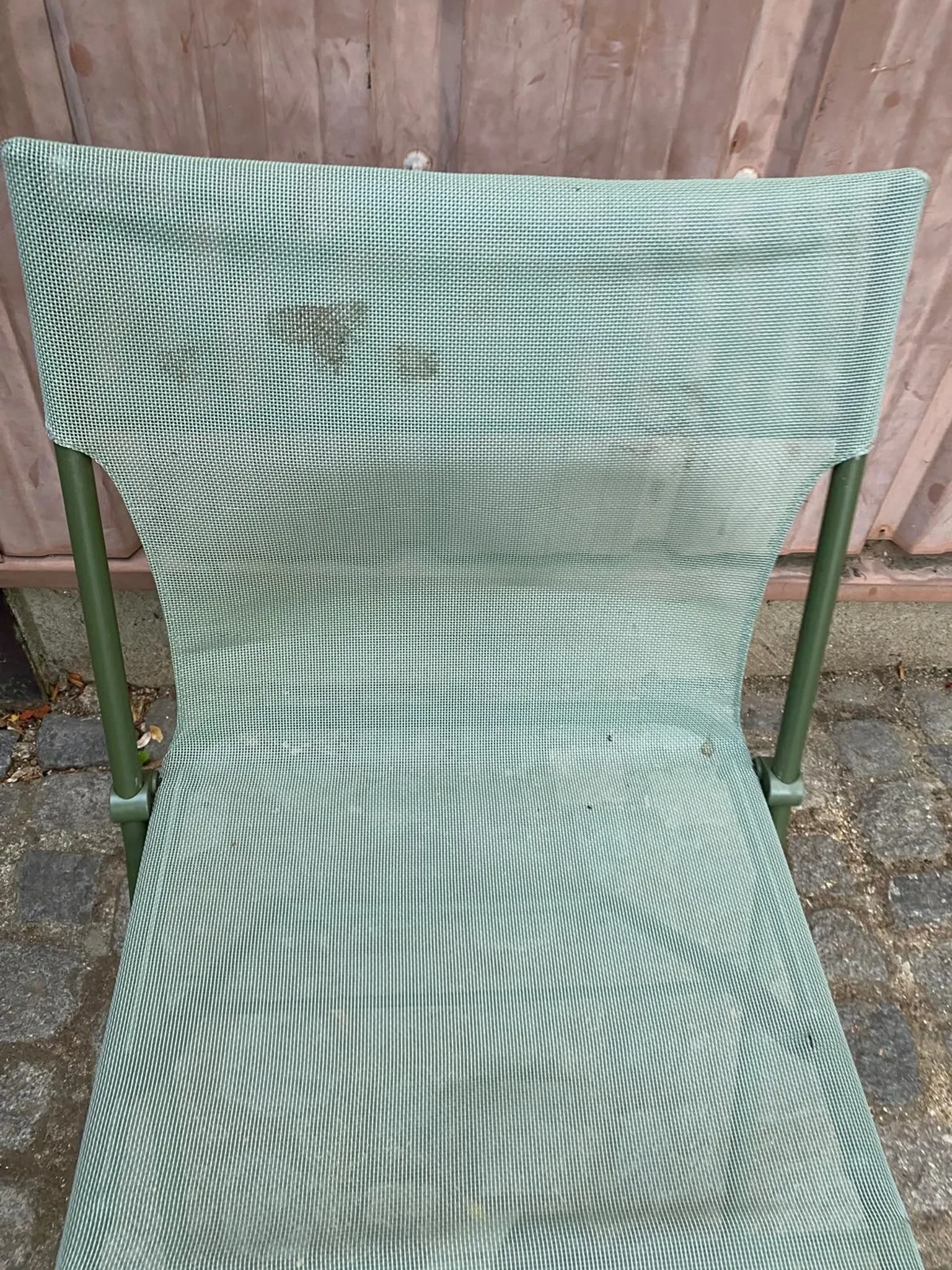 Chaise pliante de balcon LAFUMA Mobilier – Vert sauge