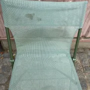 Chaise pliante de balcon LAFUMA Mobilier – Vert sauge