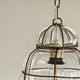 Murano glass cage chandelier pendant light, Venetian lantern style