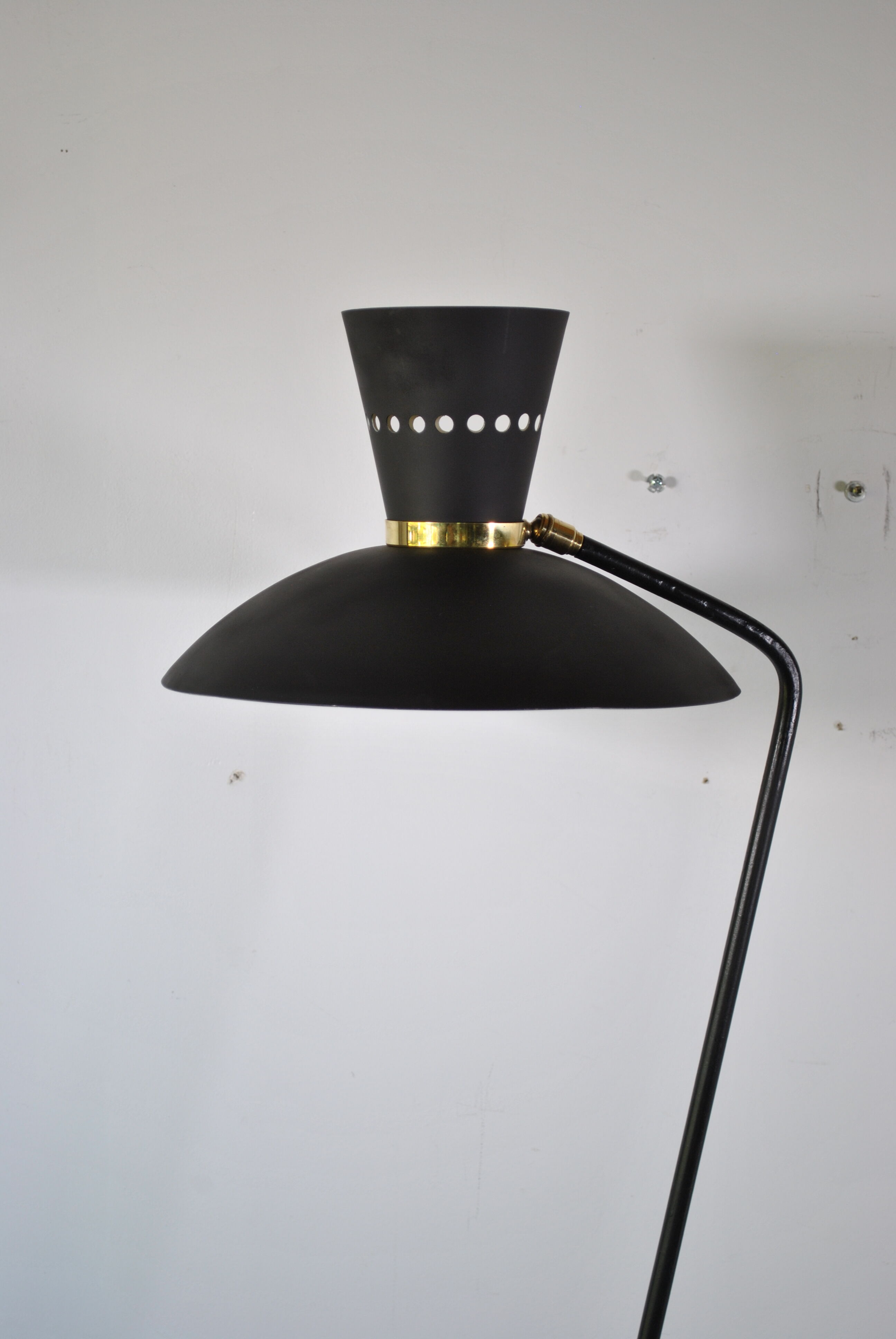 Lampadaire diabolo porte revues 1960
