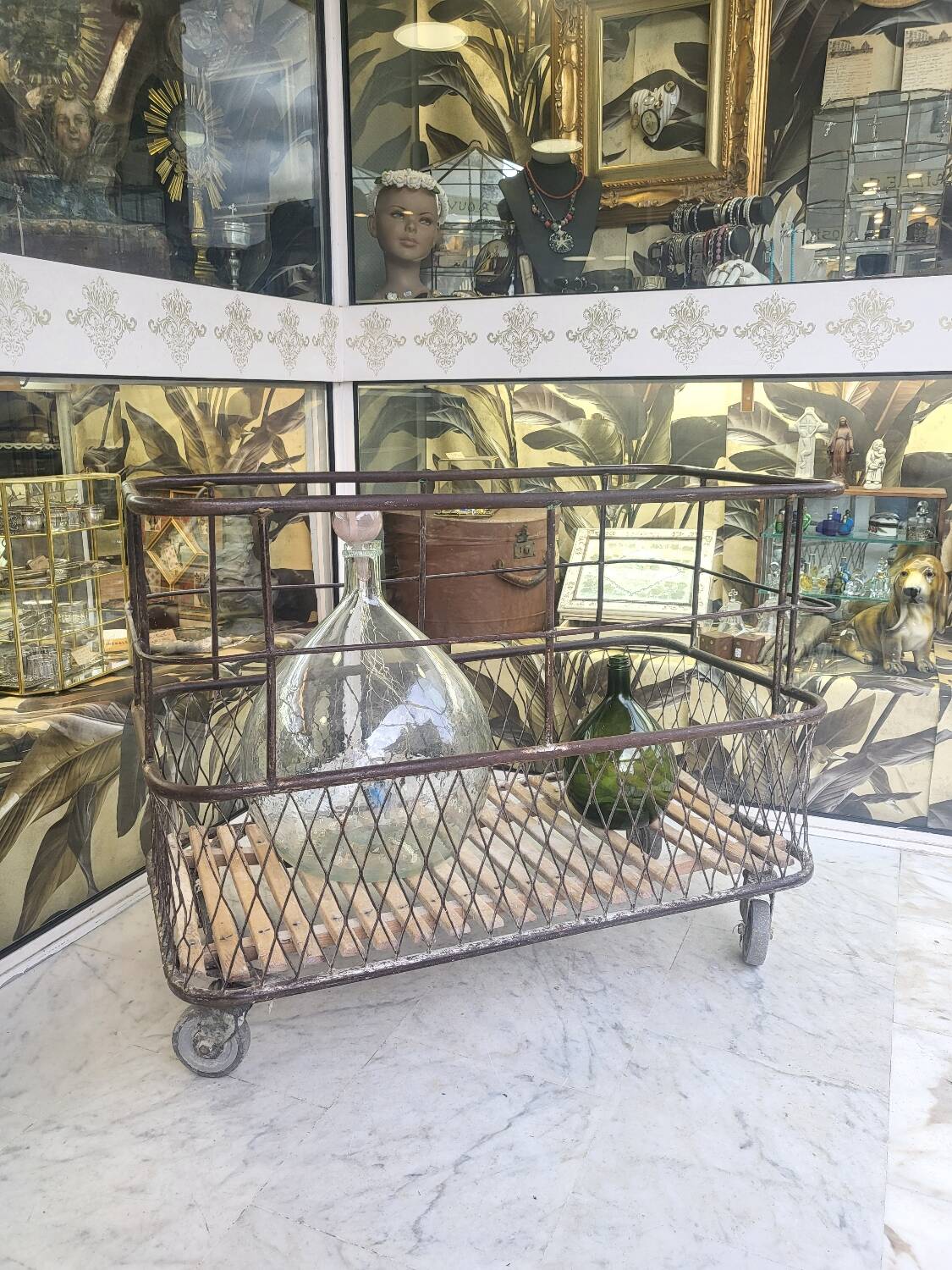 Old baker's cart