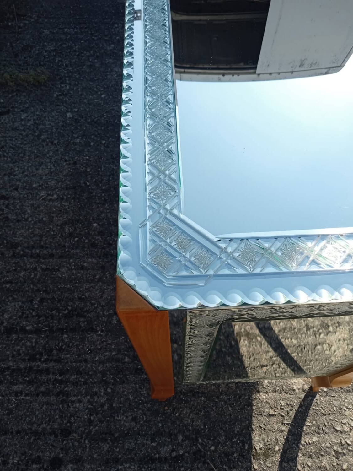 Art Deco mirrored chest of drawers