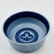 Saladier en porcelaine Bleu Saxe Kahla GDR