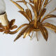 lampe lustre en metal vintage Kogl Hans design 1970 épis de blé