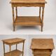 Wooden dessert table