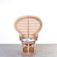 Mid-Century Wicker Peacock Emmanuelle Chair from Kok Maison, 1970s