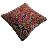 Housse de coussin de tapis turc vintage 45 x 45 cm
