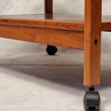 Vintage Scandinavian Rolling Trolley - BRDR Furbo, Spøttrup - Teak - Ca 1960