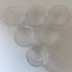 Set of 6 striped glasses