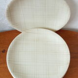 Six plates of Salins 50s