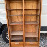 Notary's binder furniture in solid oak 1960