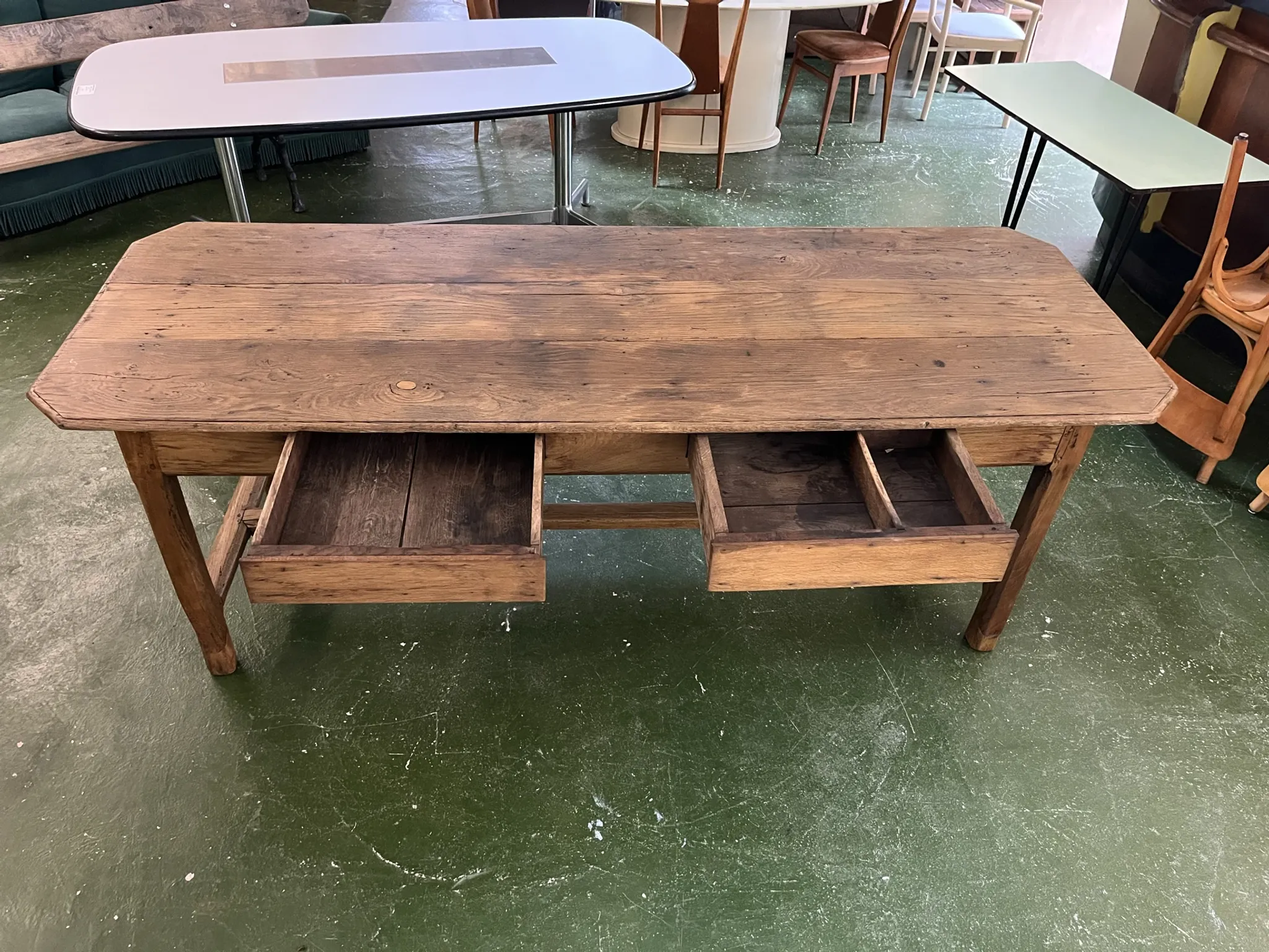 Rustic oak table