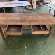 Rustic oak table
