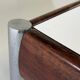 Scandinavian Coffee Table in Teak, Chrome and White Laminate, 1960s