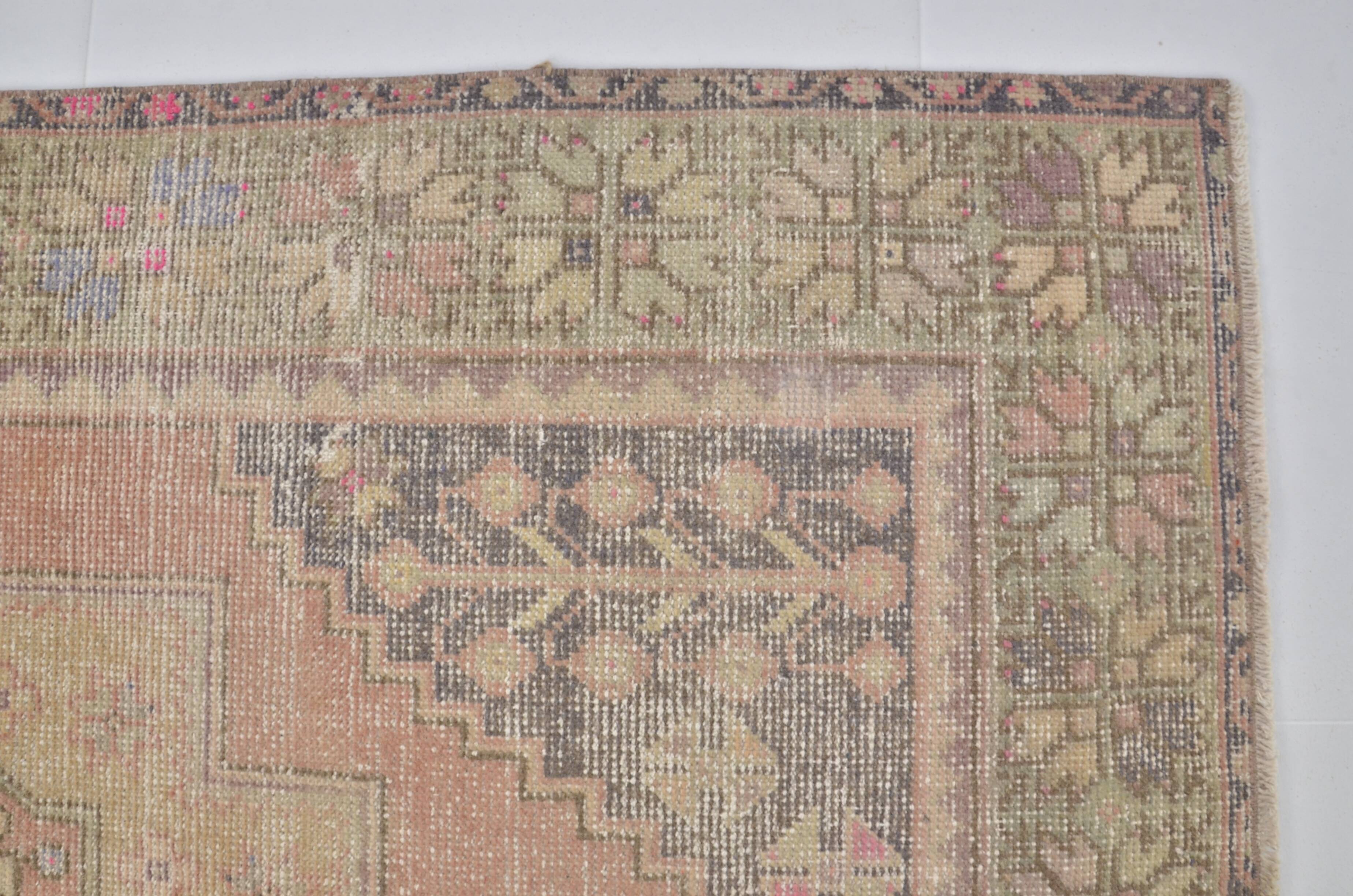 Floor Oushak Vintage Handmade Rug