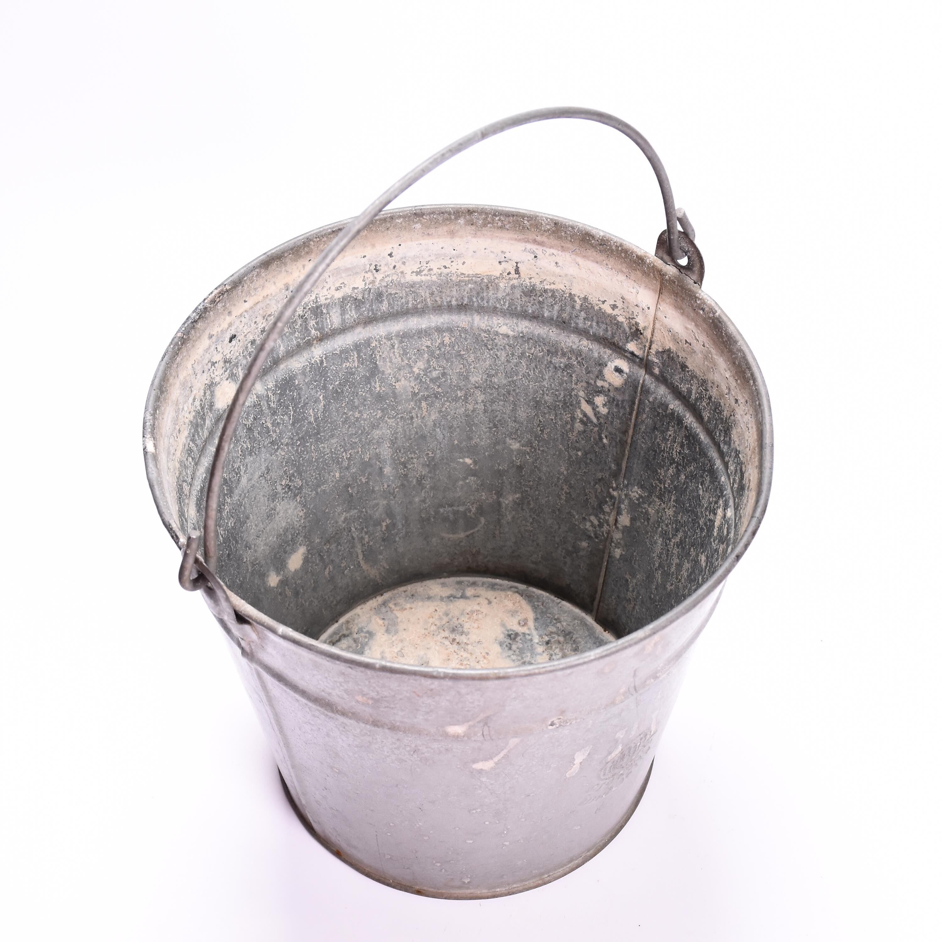 Vintage zinc bucket