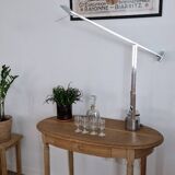 Louis XVI style oak desk console table