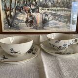 Fine porcelain tea cups