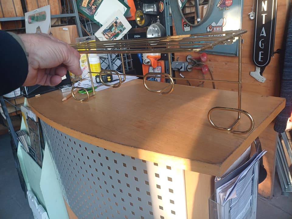 Vintage coat rack cloakroom