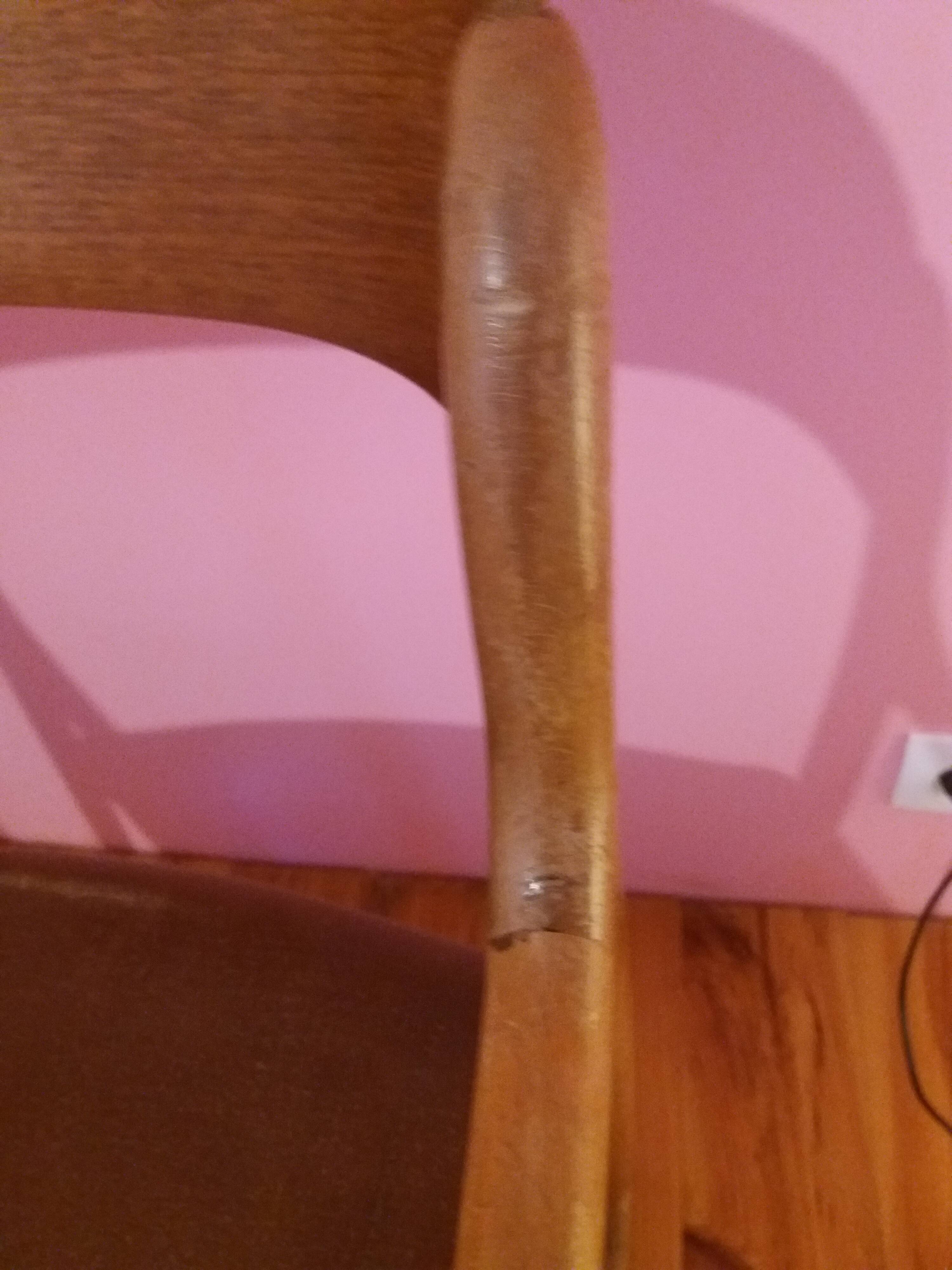 Pair of Chair "sled" by Baumann