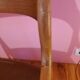 Paire de fauteuil "traineau" par Baumann
