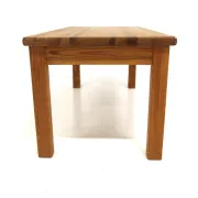 Scandinavian pine bench, Sweden, 1960