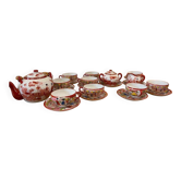 Vintage Oriental Tableware Geisha Girl: 10-Piece Coffee Set
