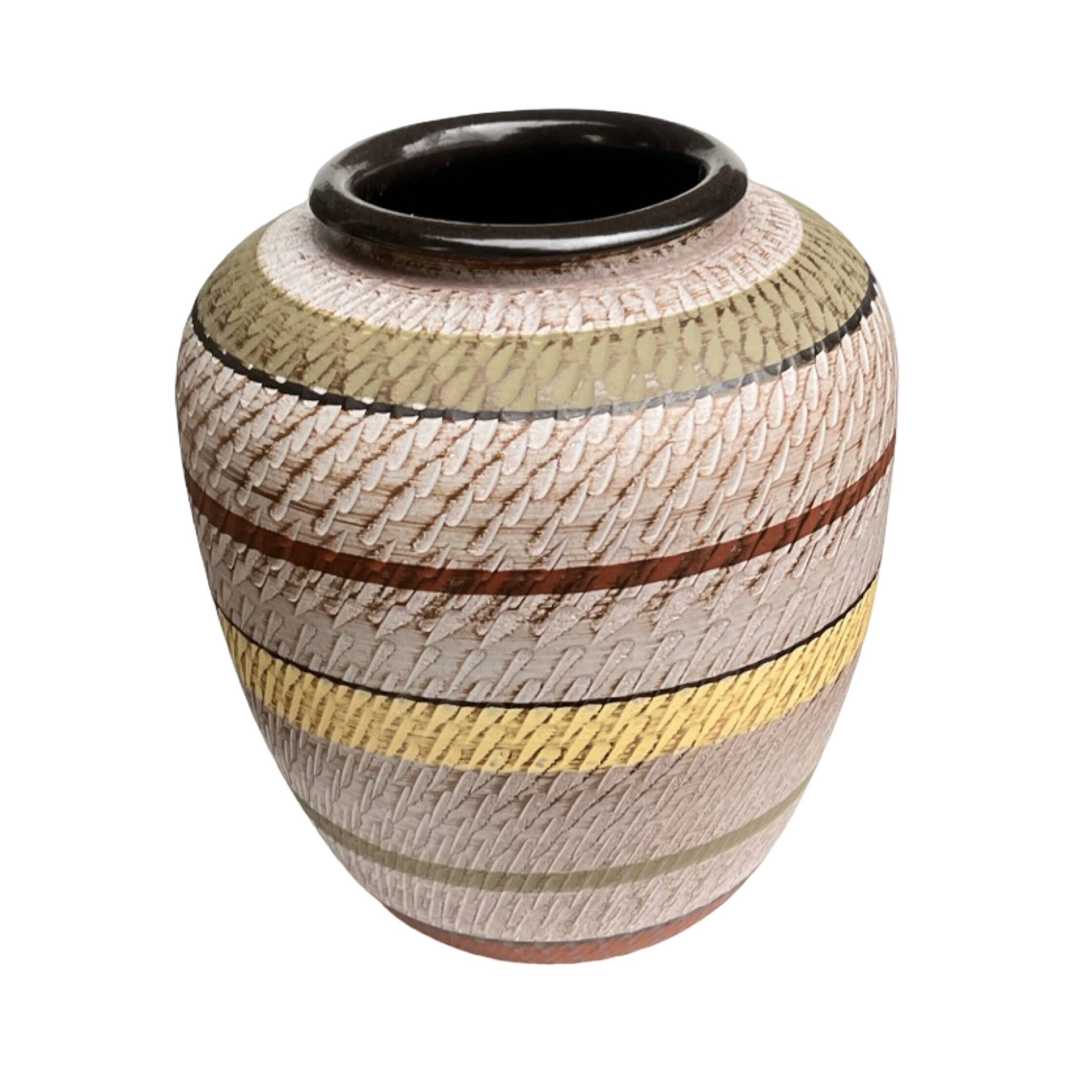 Dümler & Breiden "Faux Klinker" floor vase, type 29/25, Germany 1970s