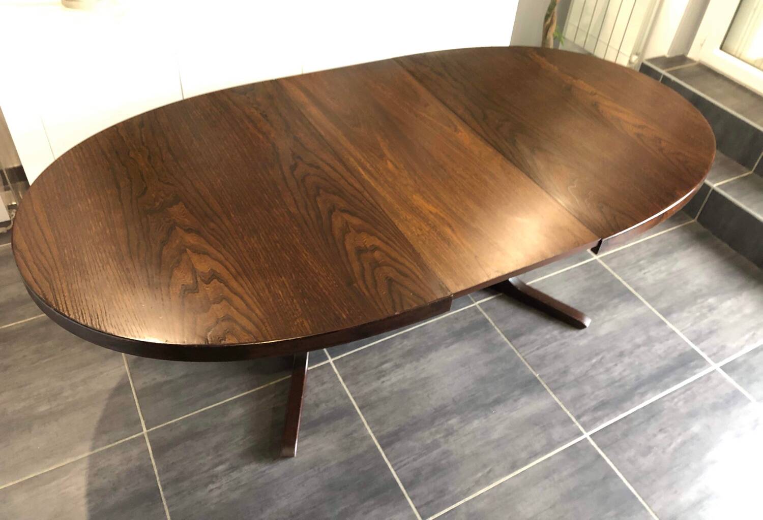 Vintage Baumann extendable table 1970s