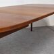 Oval extendable teak table by Nils Jonsson for Troeds 50s/60s