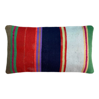 Housse de coussin vintage turque faite à la main 30 x 50 cm