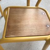 Small schoolboy desk and his chair