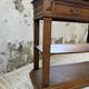 19th-century oak console table