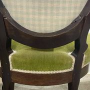 Pair of Napoleon III period chairs in rosewood - 19th century