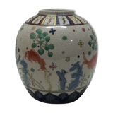 Chinese vase decoration fish