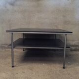 Kron grey metal square coffee table