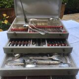 Table service for 12 people (160 rooms) regency - Silver Metal