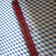 Pair of antique wooden skis