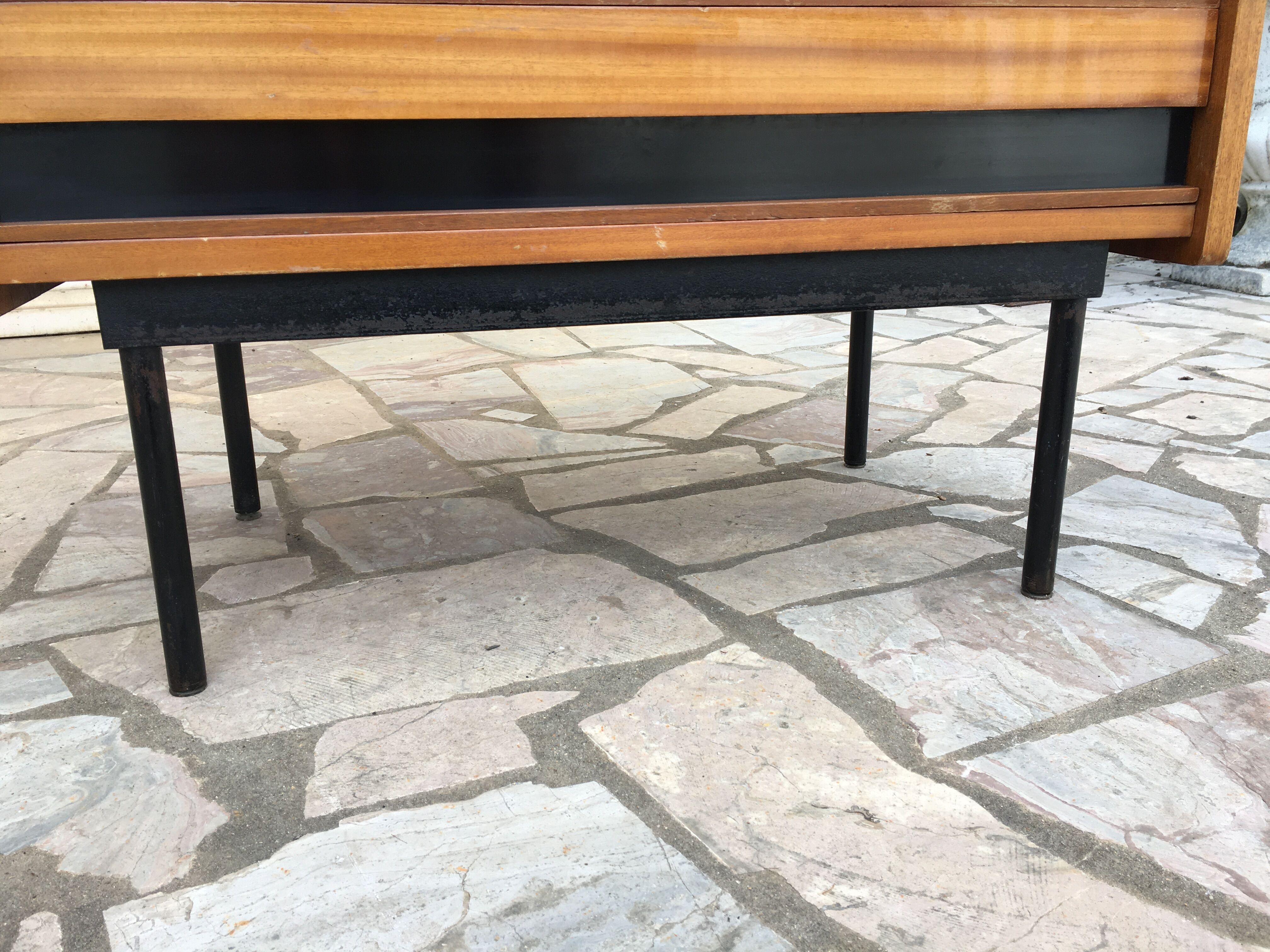 Scandinavian chest of drawers in teak period 1950 60