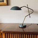 Light blue table lamp, France 1960s