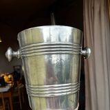 English Art Deco silver plated champagne bucket cooler Mappin & Webb, anni '30