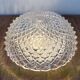 Vintage Glass Wall or Ceiling Light, 1970s