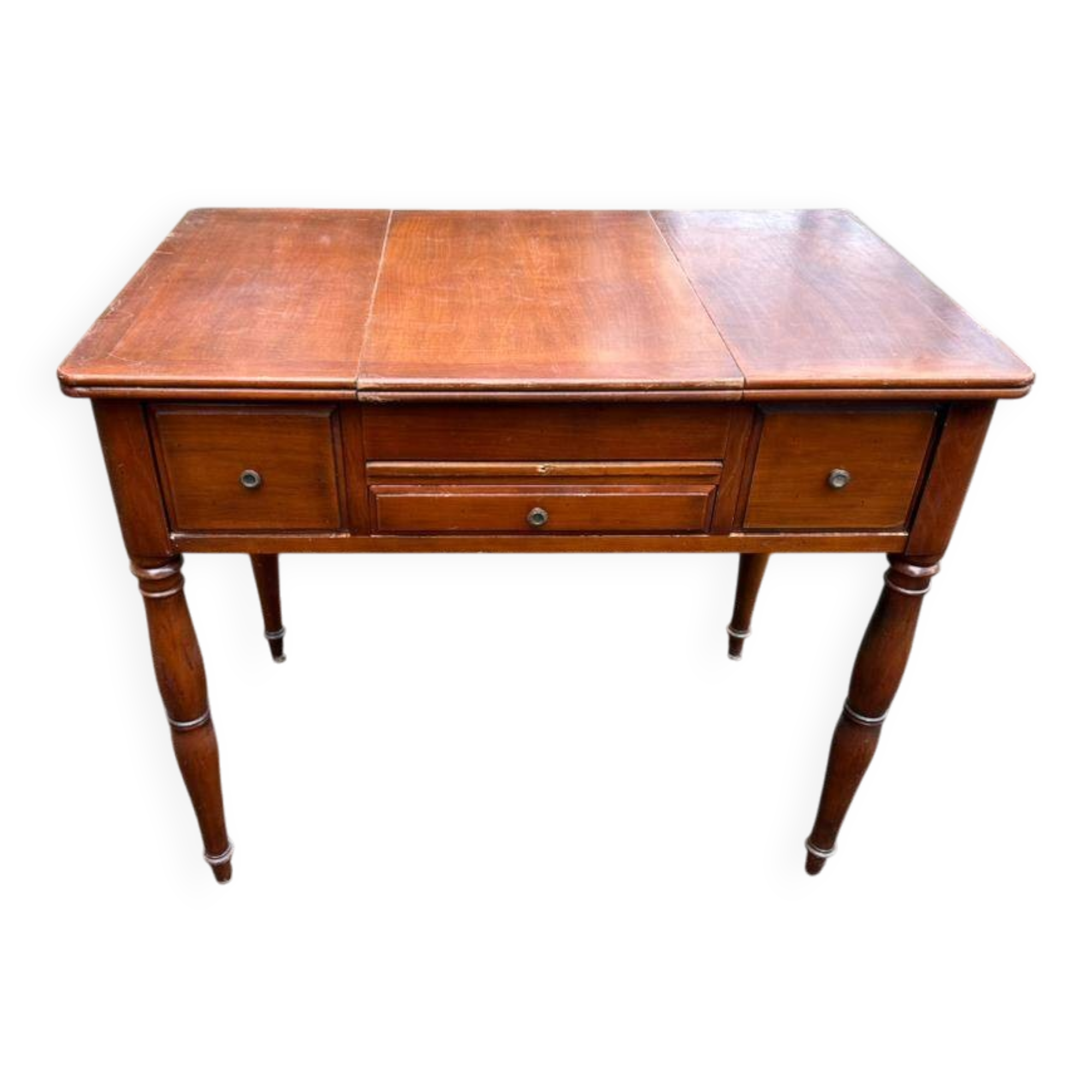 Solid wood dresser in Louis Philippe style from the 20th century.