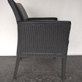 2 X Lloyd Loom Stoel Gecombineerd Met Toledo Leer (Set)