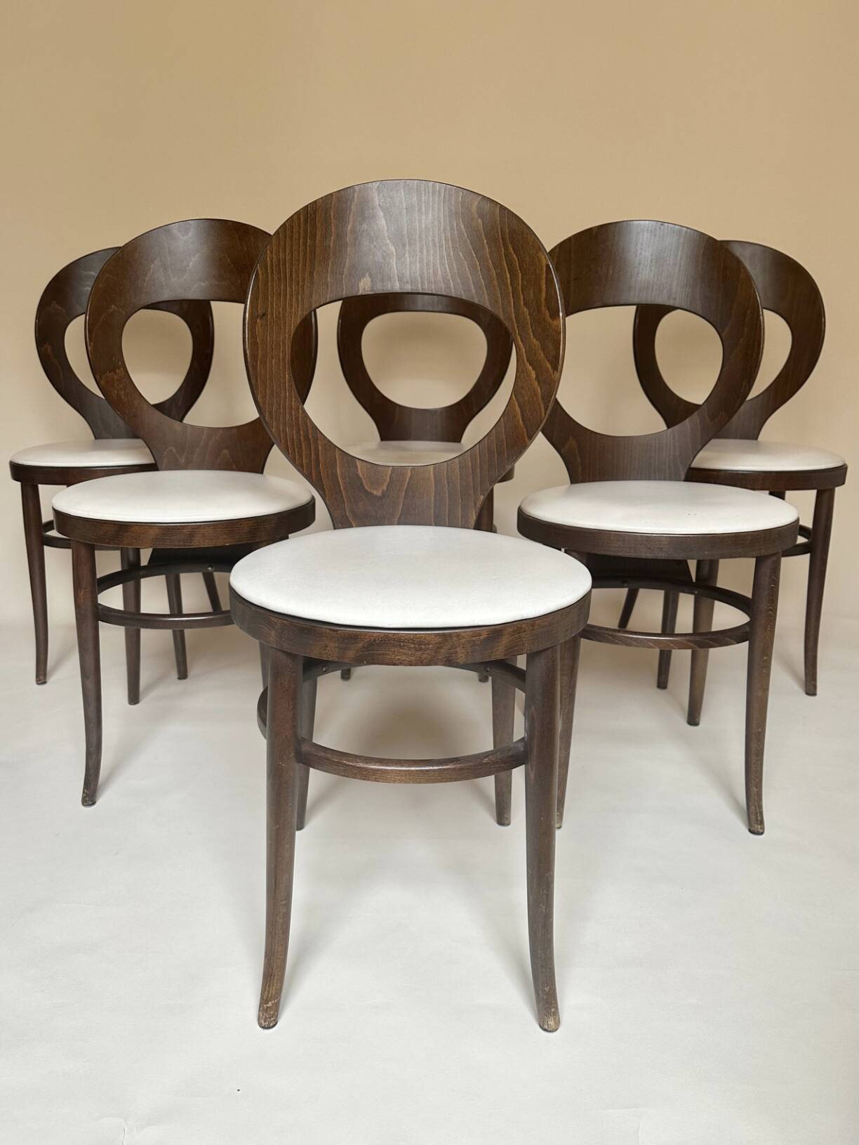 Set de six chaises Mouette Baumann