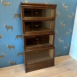 Antique oak Globe Wernicke Bookcase