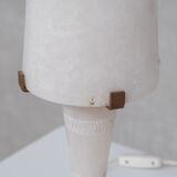 Alabaster french mid-century table lamp (6/7)