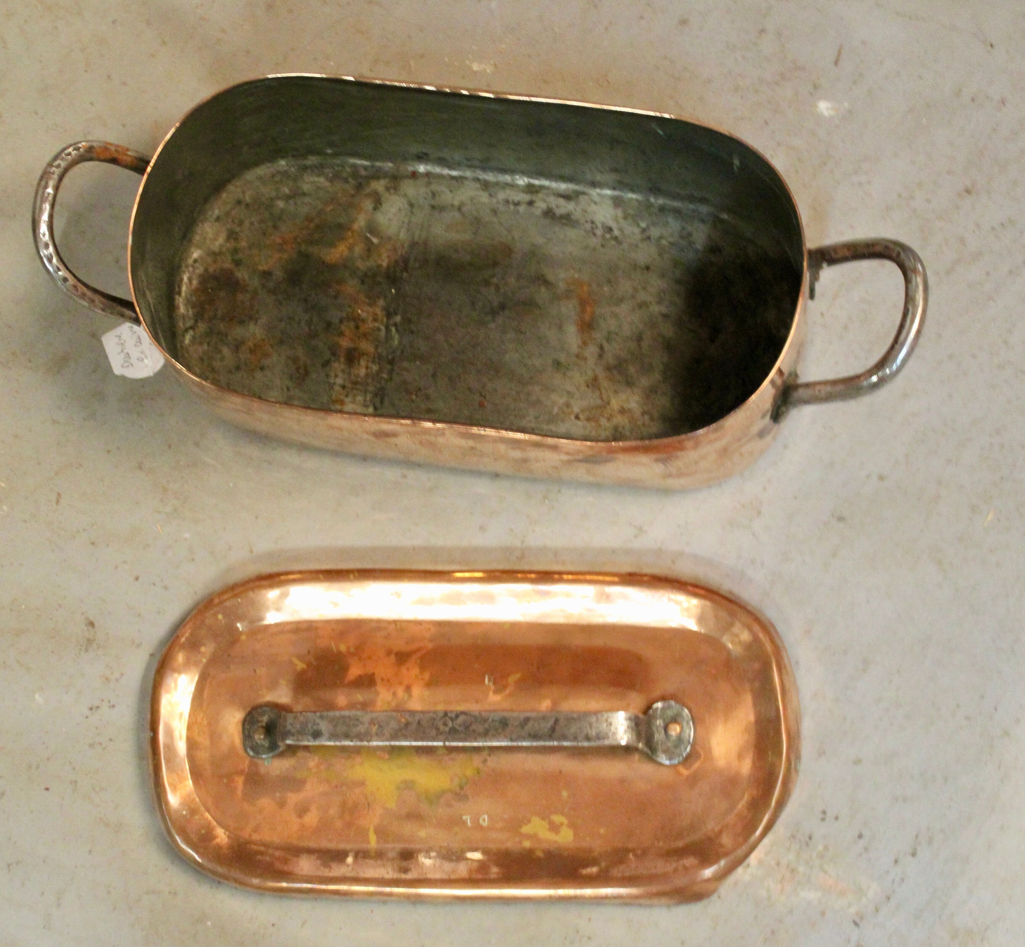 Copper daubière XVIIIth